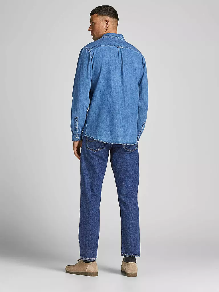 JACK & JONES Jeans Relaxed Fit  JJICHRIS  blau