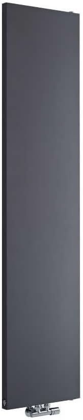 Hudson Reed Rubi - Design Heizkörper 1800mm x 400mm in Anthrazit