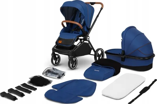 Lionelo 2In1 Strollers - Lo-Mika 2 In 1 Blue Navy