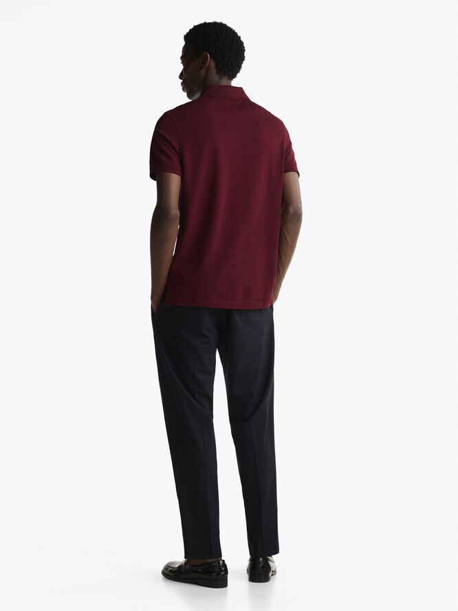 Tommy Hilfiger 1985 REGULAR POLO Deep rouge
