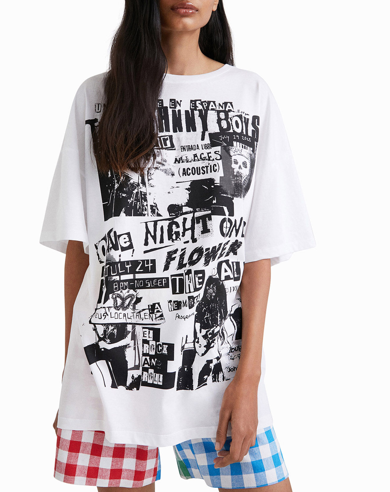 Desigual T-Shirt Amelot blanc