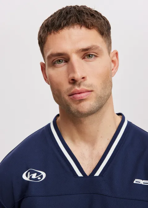 Jersey t-shirt blauw (BLW.D)