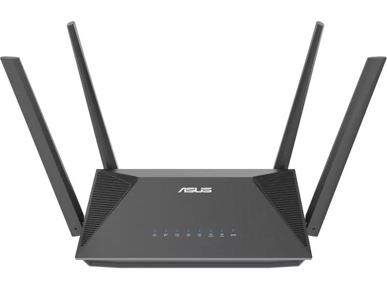 ASUS Dual-Band WiFi Router RT-AX52 ASUS RT-AX52 (AX1800) Dual Band WiFi 6 Extendable Router, Instant Guard, Kindersicherungsplanung, integriertes VPN, AiMesh-kompatibel