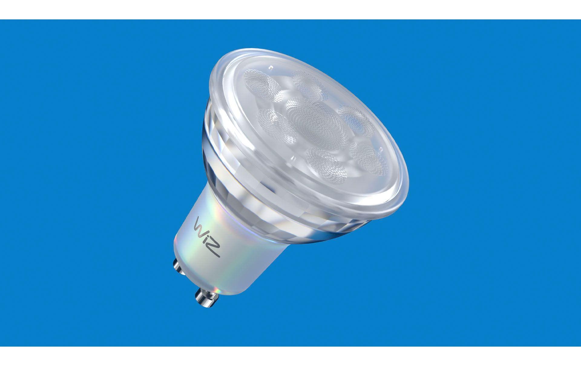 Leuchtmittel 4.9W (50W) GU10 Tunable White EinzelpackSmartes Leuchtmittel, verbindbar über Matter, WLAN