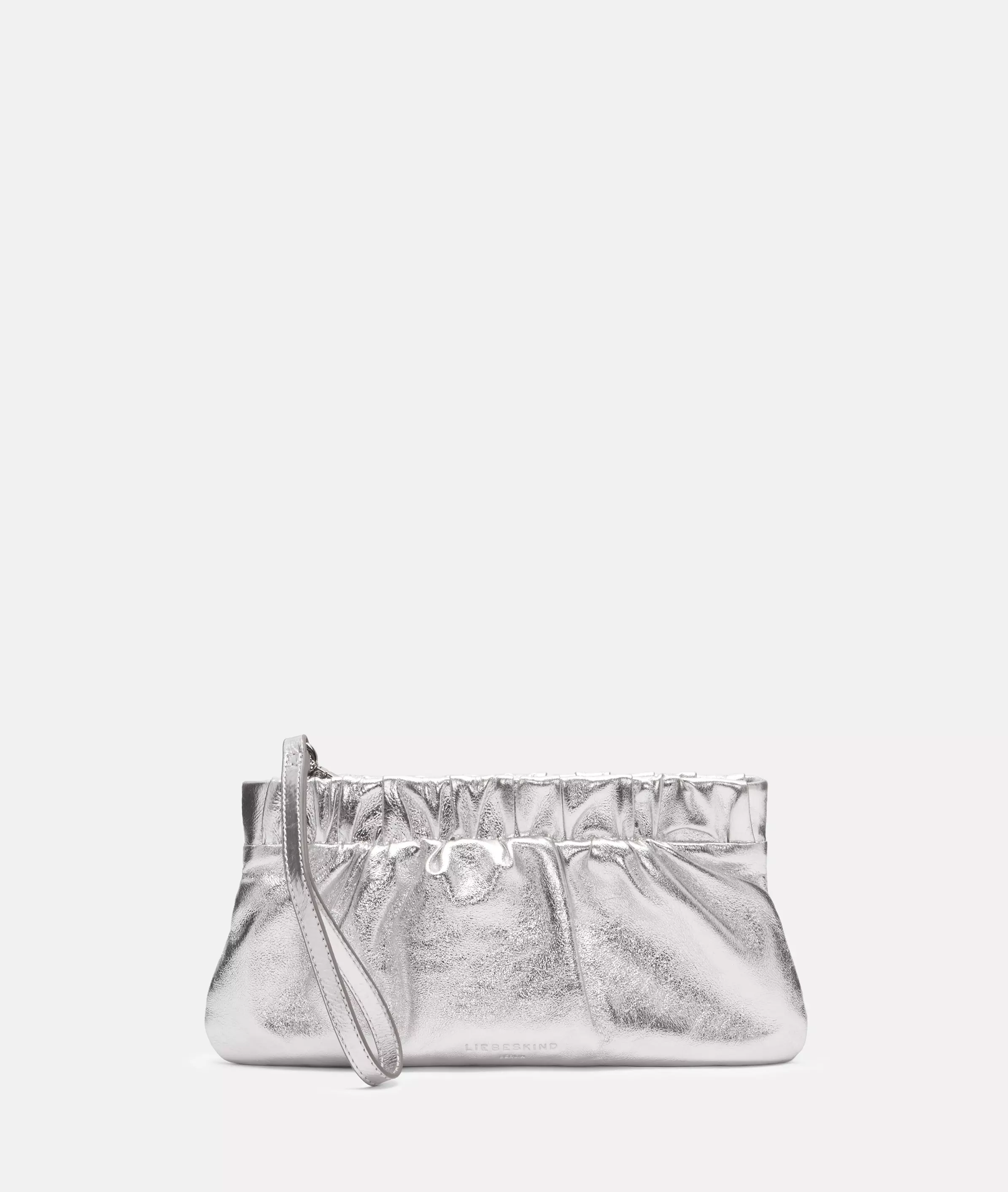 Clutch S Handy clutch with metallic finish