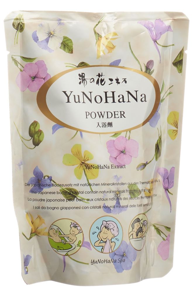 Yunohana Badekristalle issus des volcans  bain basique Btl 300 g