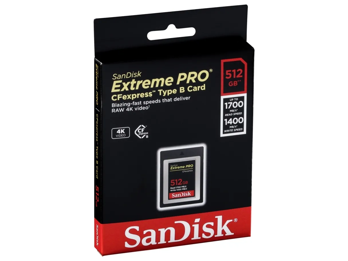 SanDisk Extreme Pro - Flashhukommelseskort - 512 GB - CFexpress