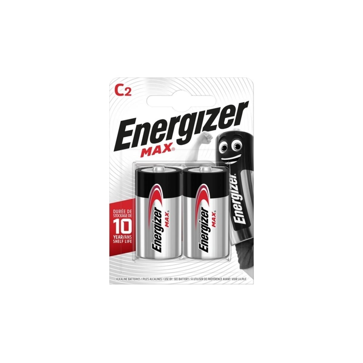 Batterier Energizer Max LR14 (2 pcs)