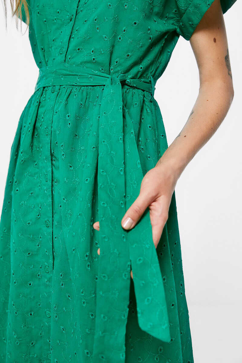 Vestido Midi Camisero Shiffly - garrafa