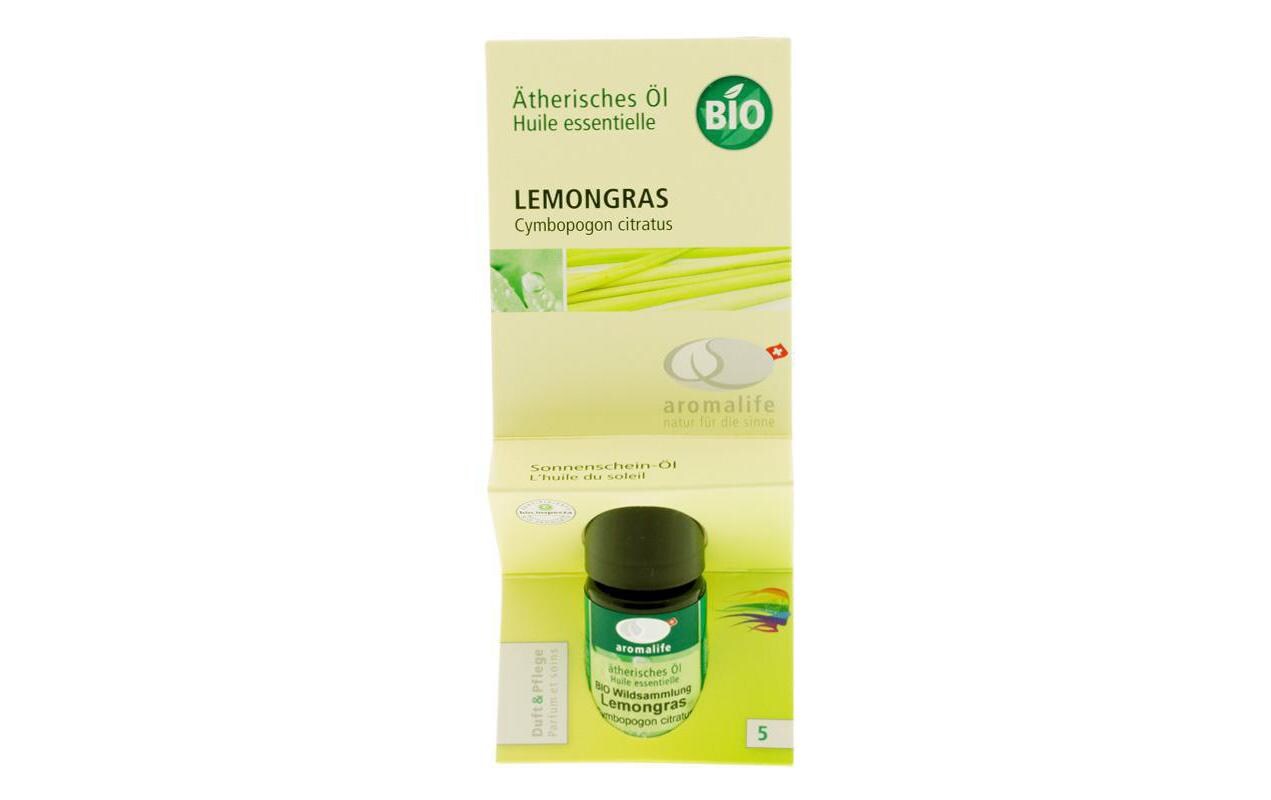 Ätherisches Öl Lemongrass 10 mlAromaöl mit zitronig-grasigem Duft