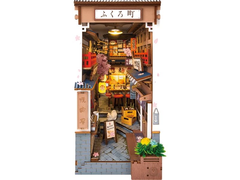 RoboTime Bausatz Sakura's Weinstrasse 3D-Puzzle aus lasergeschnittenen Holzteilen