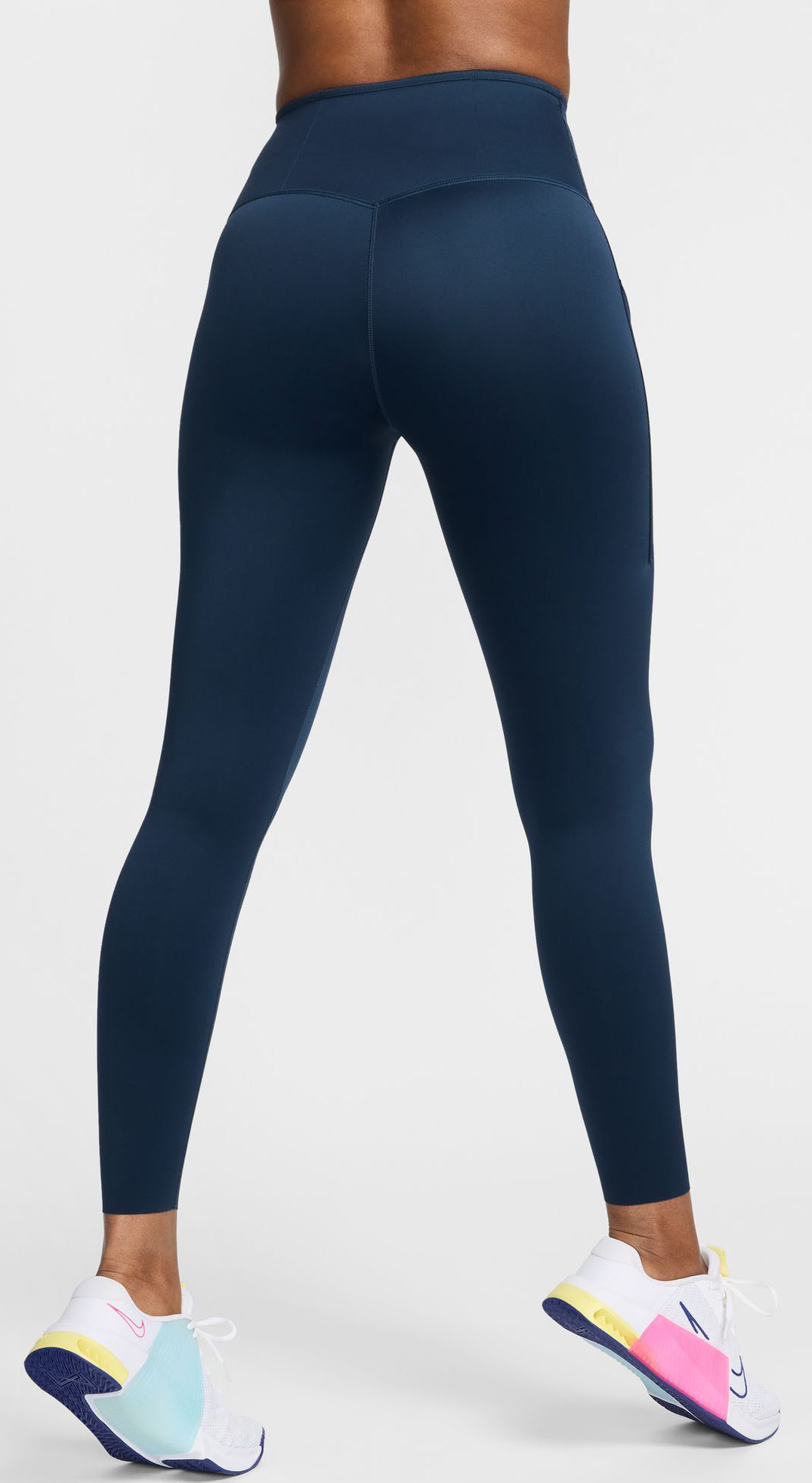 Go High-Waisted 7/8 Tights Dame 478/Armory Navy/Black