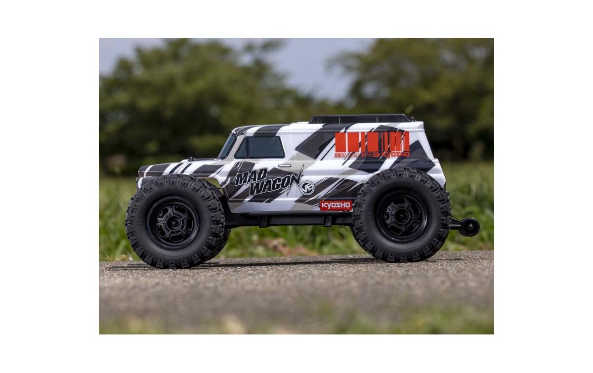 Monster Truck Mad Wagon VE 3S, 4WD, Schwarz, 1:10, ARTR<br>Brushless Basher mit 75km/h Topspeed