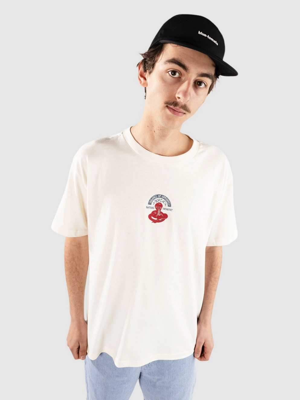 RVCA Charmer T-Shirt antique white