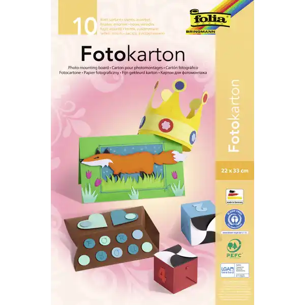 Fotokartonblock A4