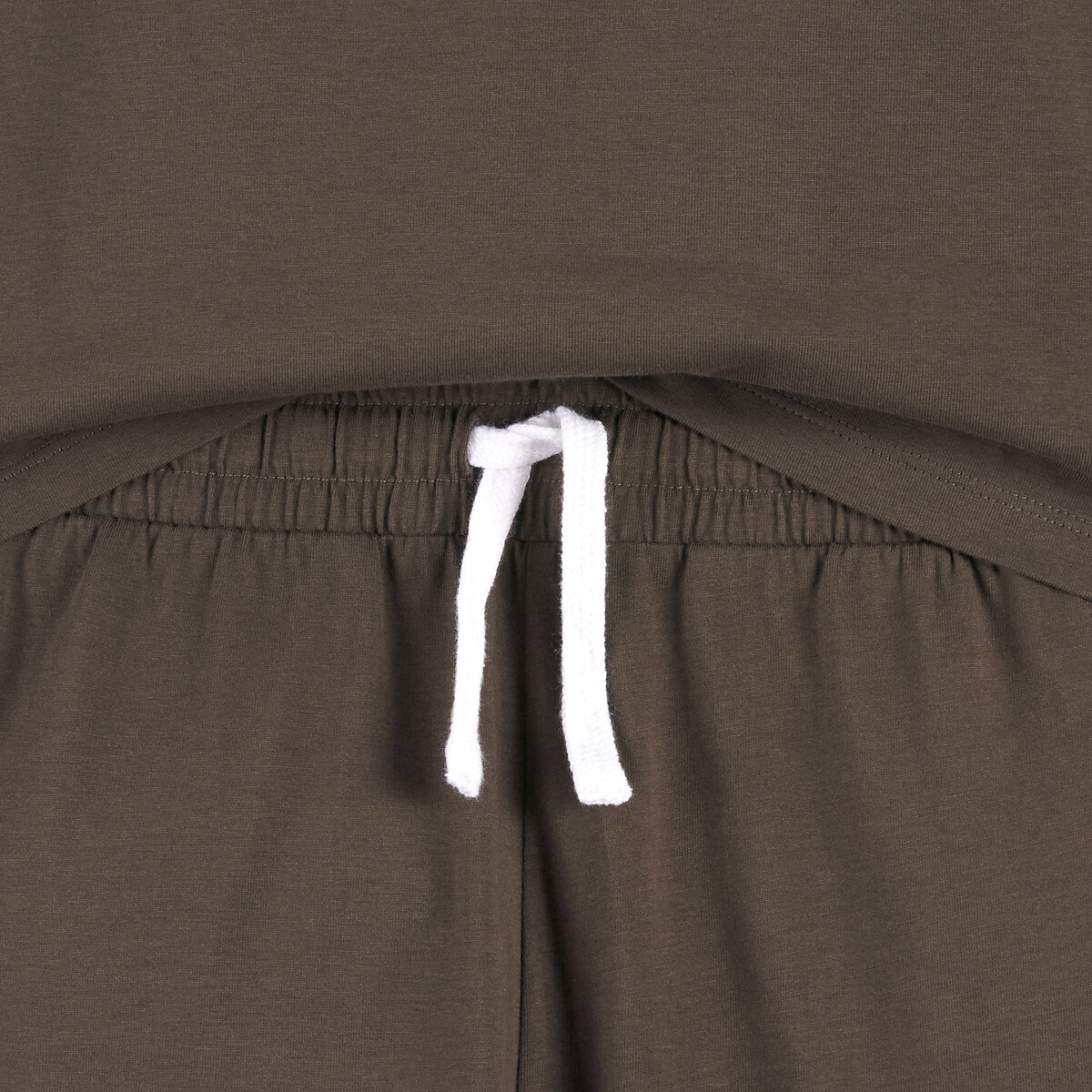 COLEÇÃO LA REDOUTE<br>Conjunto de 2 pijamas de algodão jersey
