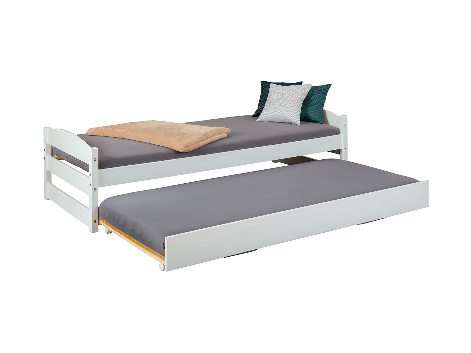Ausziehbett aus Massivholz