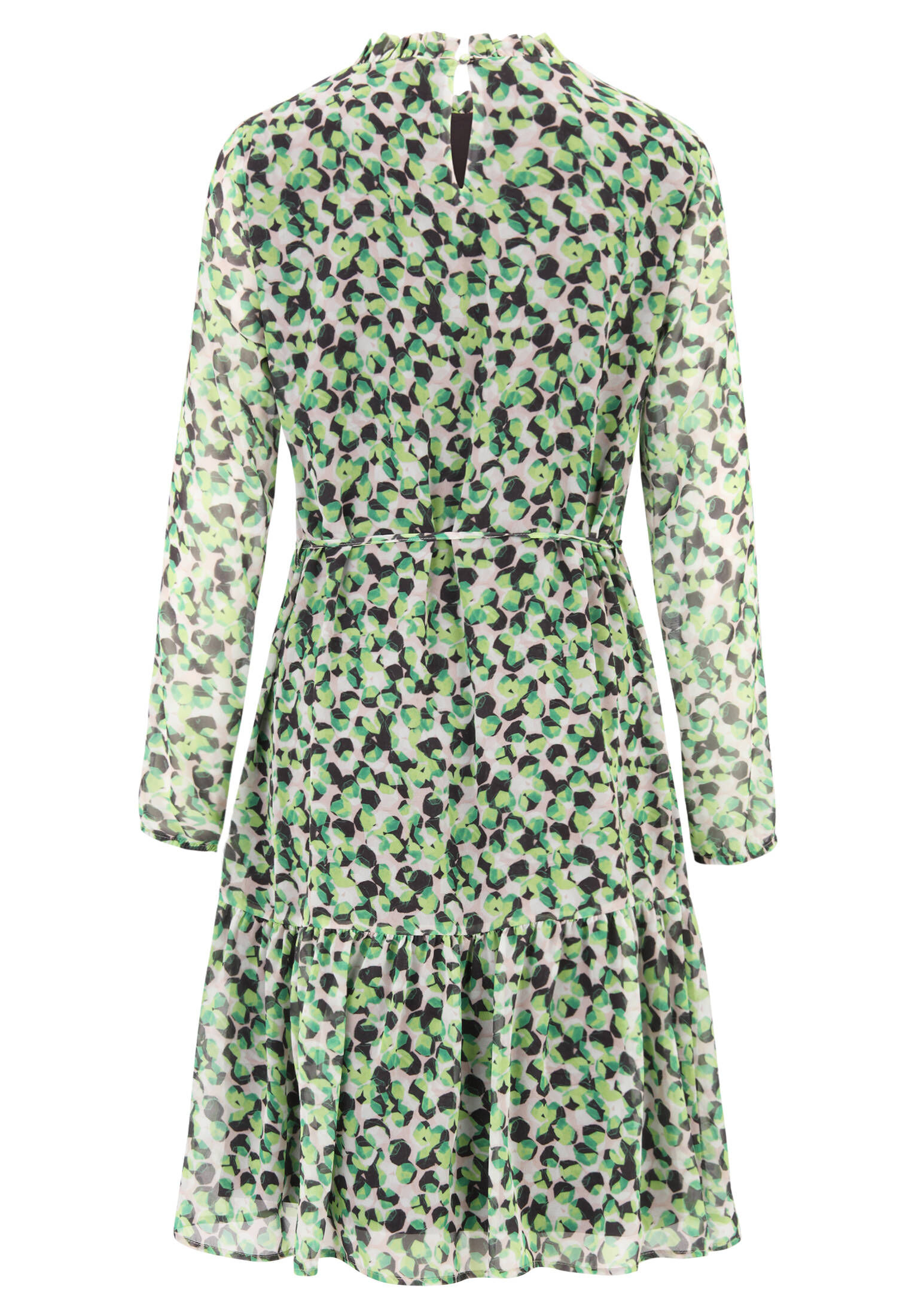Betty & Co| Damen Stufenkleid mit Raffung