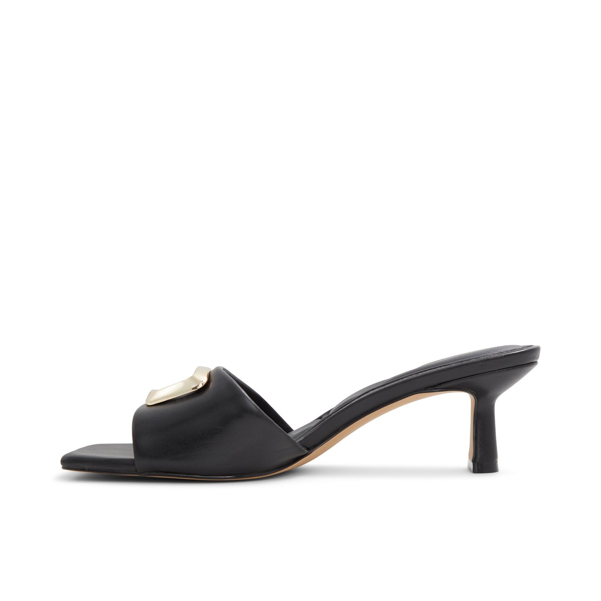 ALDO-Thelma-l-Mules Sandales - Mini talon - Noir