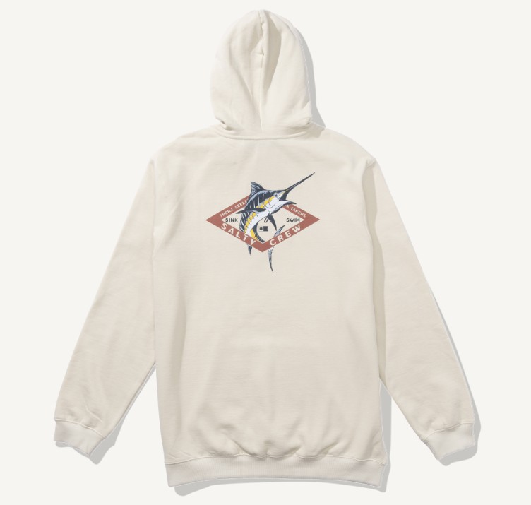 Salty Crew Diamond Marlin Fleece Moonbeam