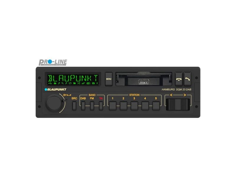 Blaupunkt Autoradio Hamburg SQM 23 DAB Youngtimer 1 DIN Autoradio mit Digitalradio DAB