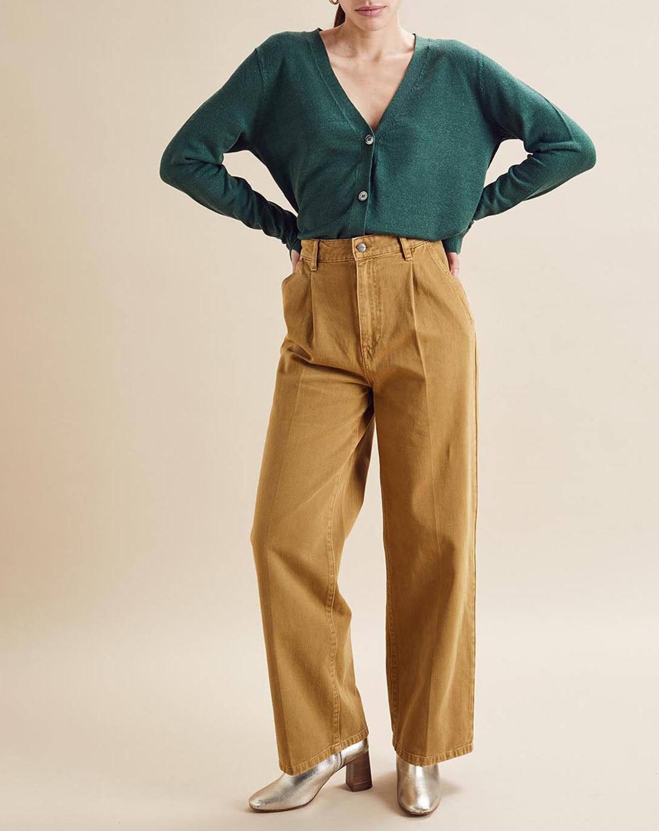 Chloé Stora Jean Russel bronze olive
