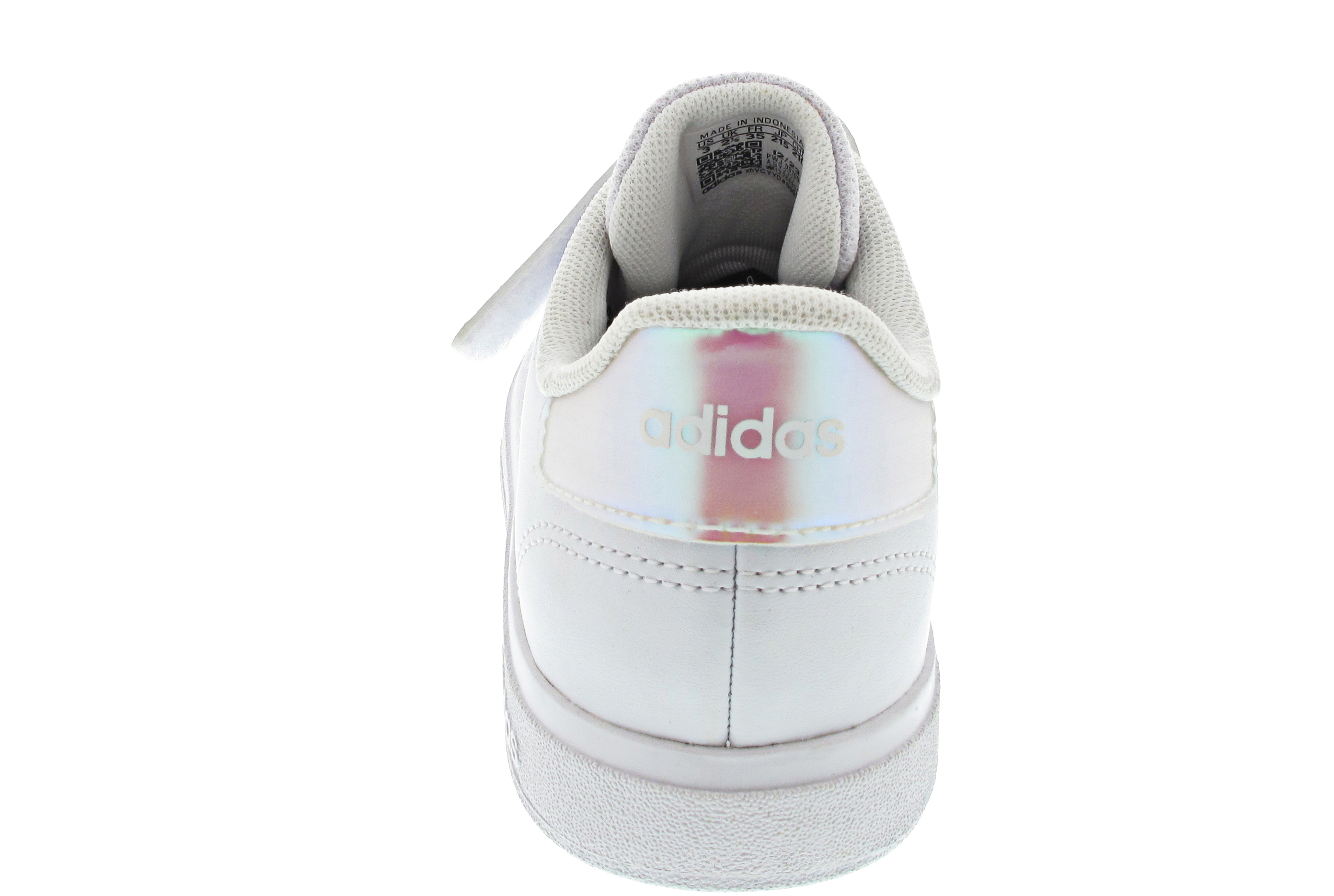 adidas Grand Court 2.0 EL K Sneaker Klett weiss kombi