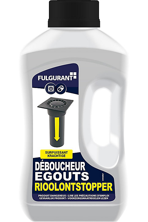 Déboucheur égouts surpuissant Fulgurant 500g