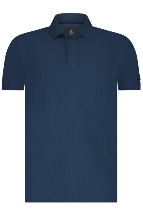 BlueFields blauwe heren polo