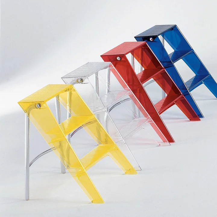 Kartell - Upper Klappleiter, glasklar