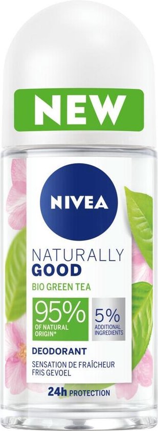 Nivea Deodorant Natural Goodgreen Roller (50 ml)