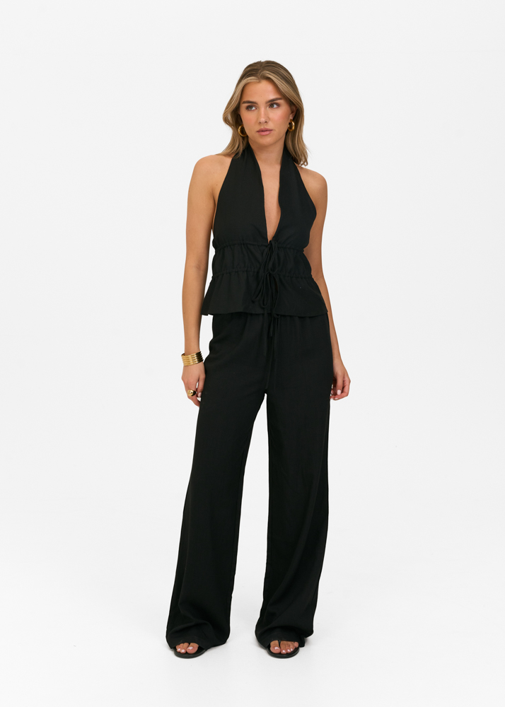 Annelieke top zwart