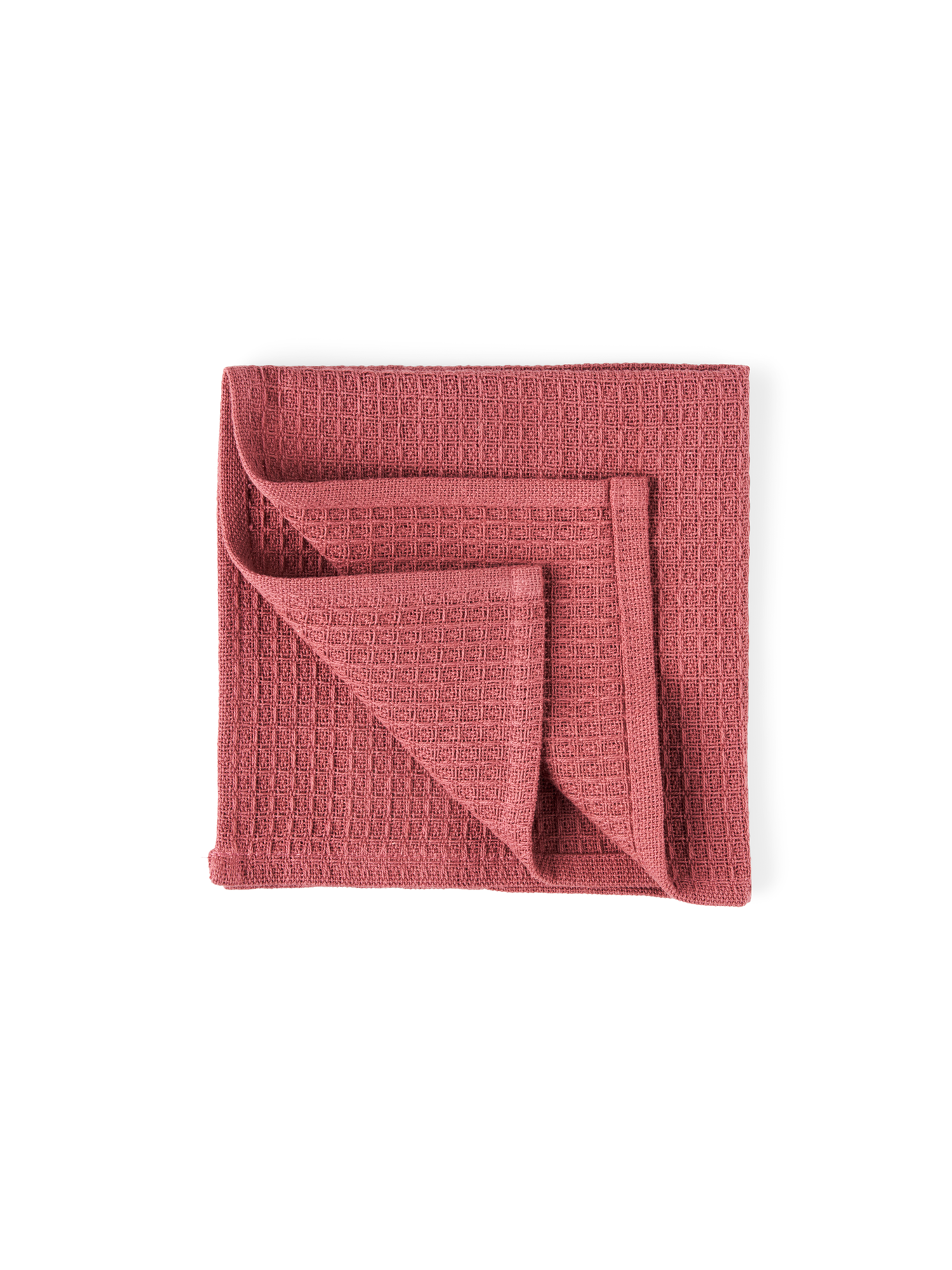 Karklud | Bomuld. 38 x 38 cm. | Dark Rose