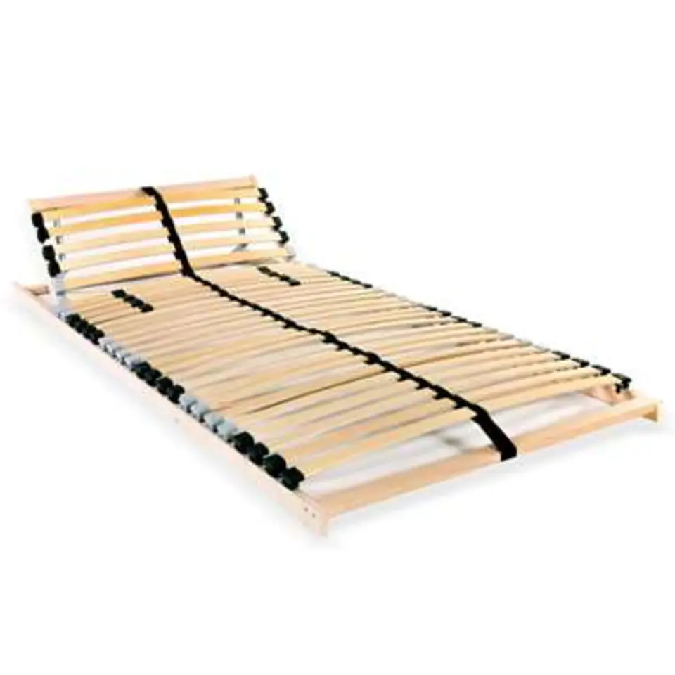 vidaXL - Bedbodem - Bruin - Hout - 90 x 200 cm