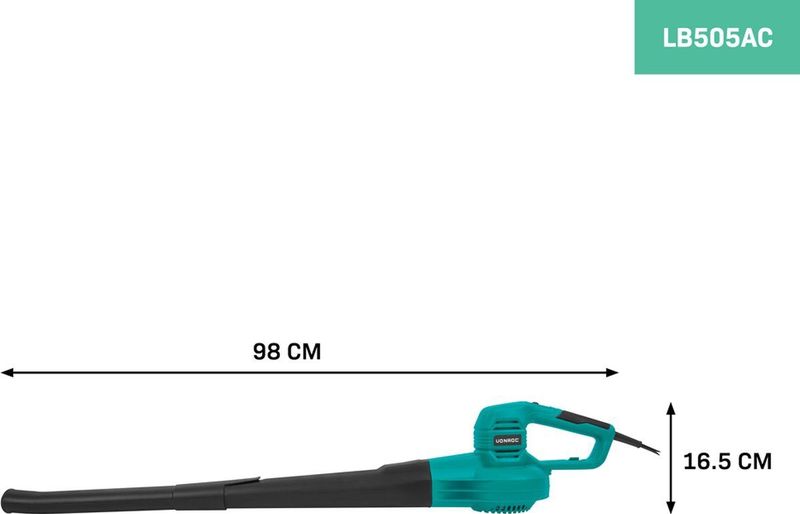 VONROC - Bladblazer - Lichtgewicht - Ergonomisch - Twee Windsnelheden