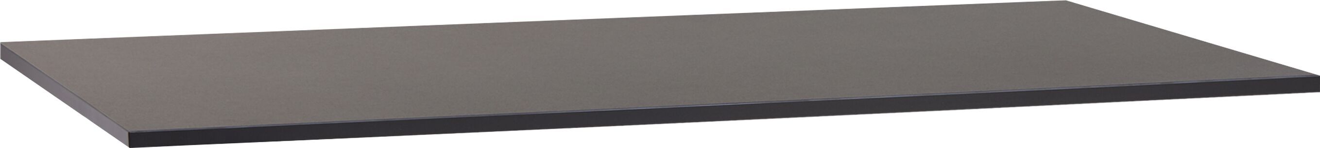 FLEXCUBE ECCO LIGHT Tischplatte - Schwarz / B: 135.0 cm x T: 70.0 cm x H: 1.9 cm