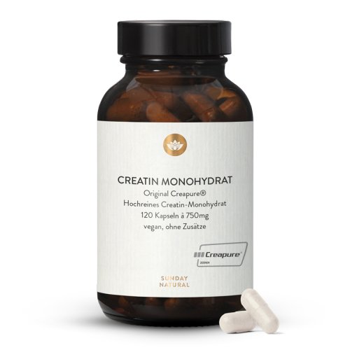 Sunday Natural Products  Creapure ®CREATINKapseln