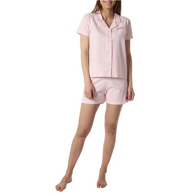 Pyjama short femme seersucker - DODO HOMEWEAR