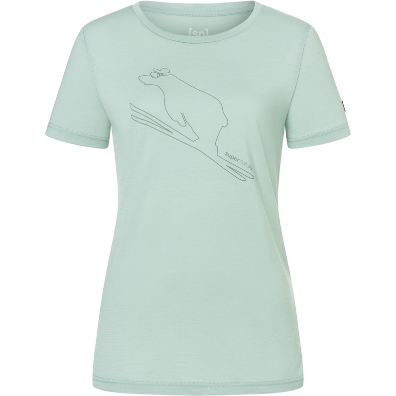 Super.Natural Damen Flear T-Shirt