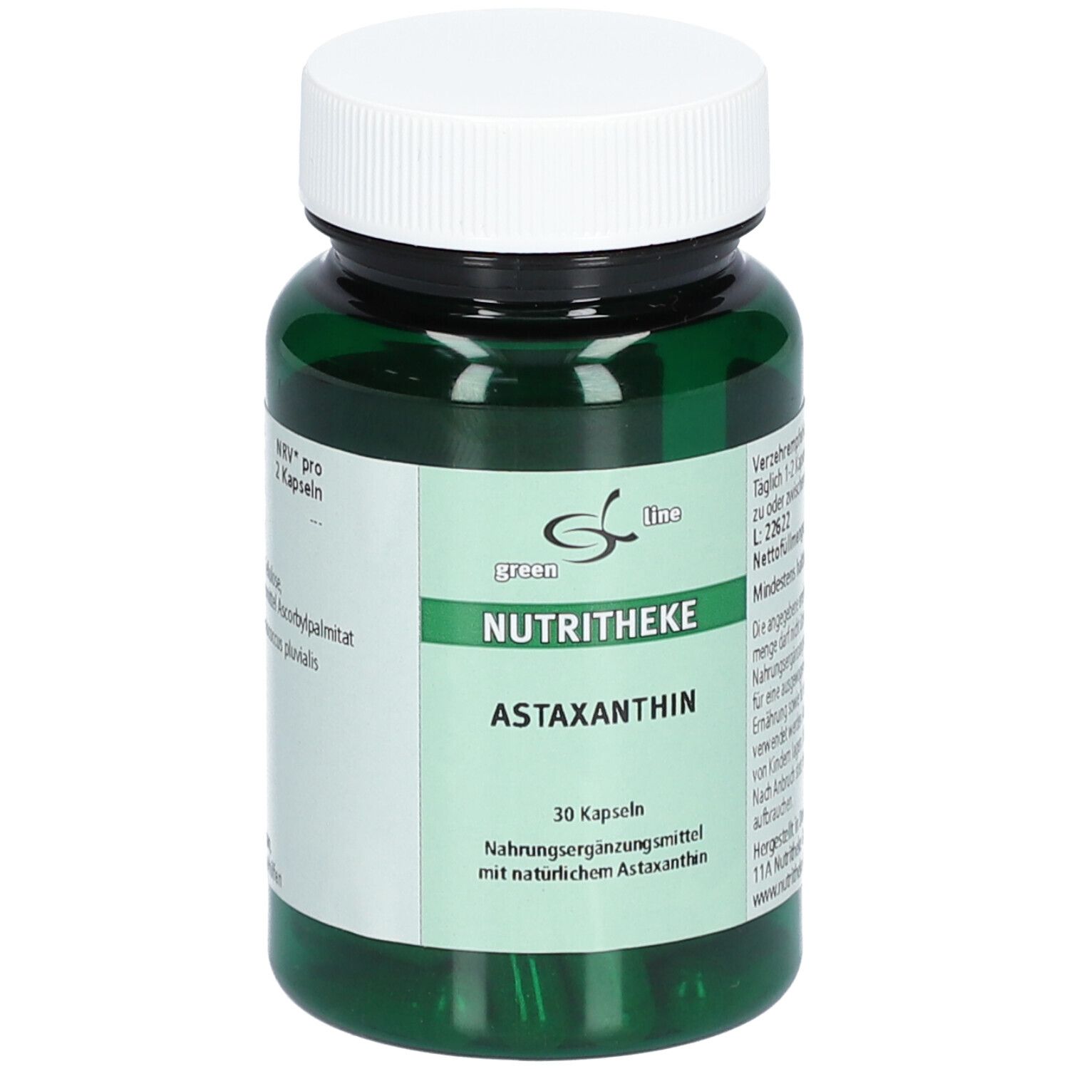 green line NUTRITHEKE Astaxanthin
