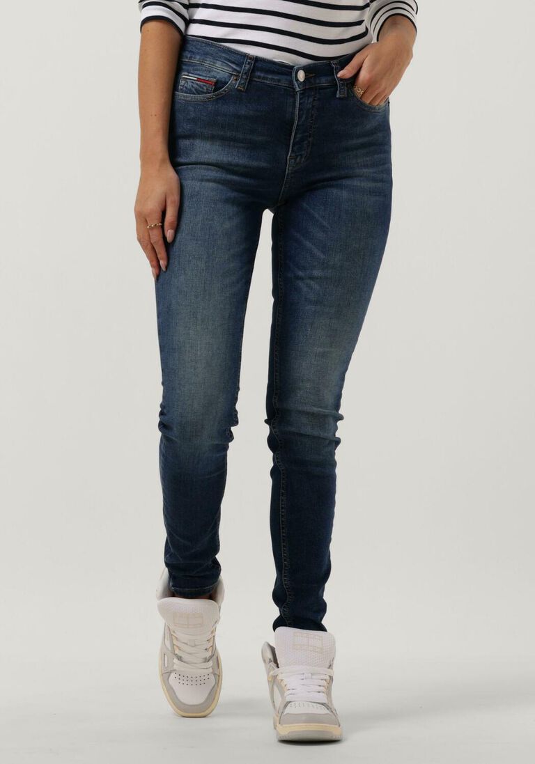TOMMY JEANS blauwe tommy jeans skinny jeans nora mr sky ag1235