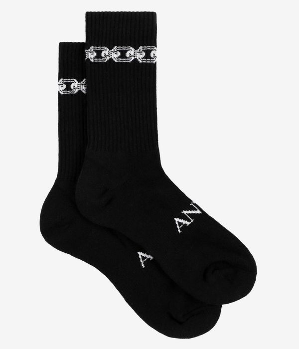 Antix Chain Socken US 6-13 (black)