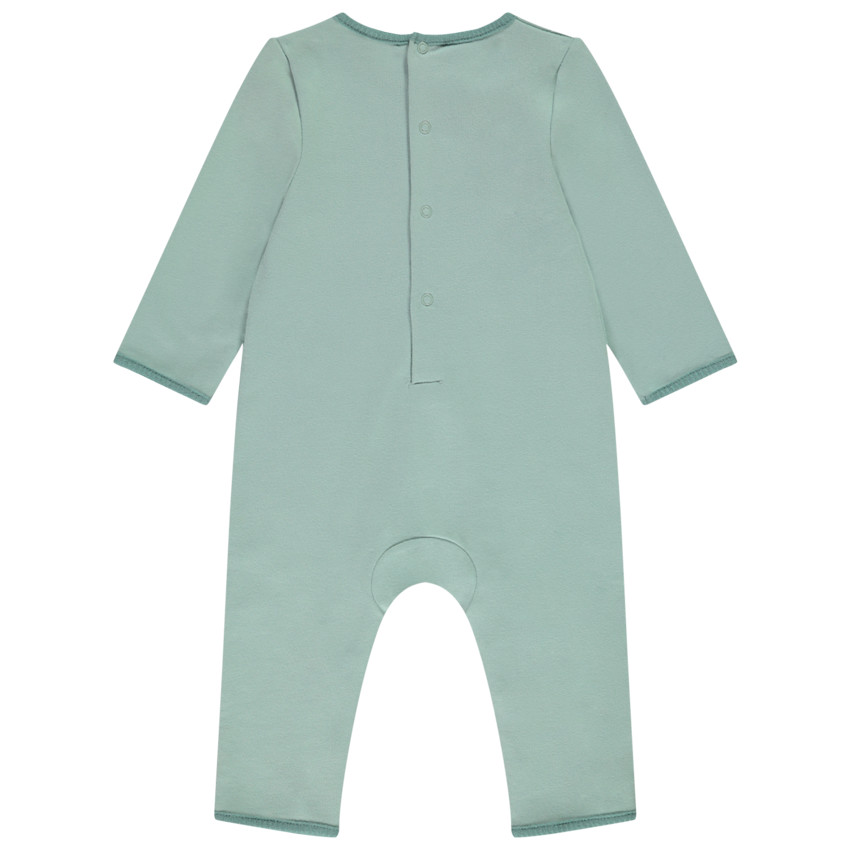 Combinaison longue en maille motif safari pour bébé garçon