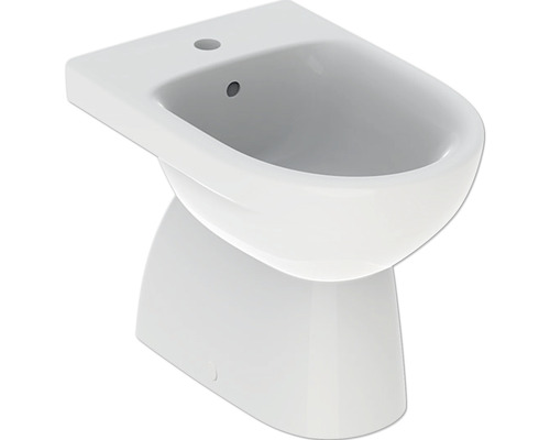 GEBERIT Renova staande bidet, wit, ongecoat, 500812012