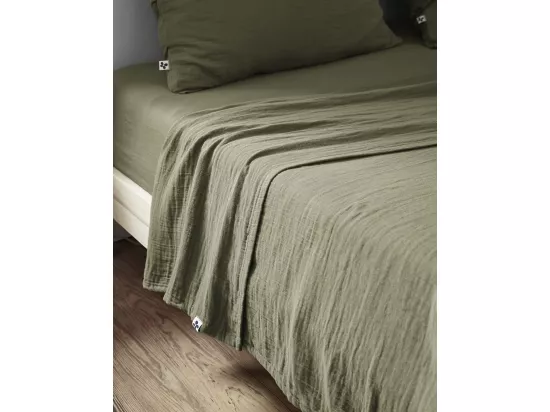 Drap plat 240 x 300 cm GAÏA Romarin