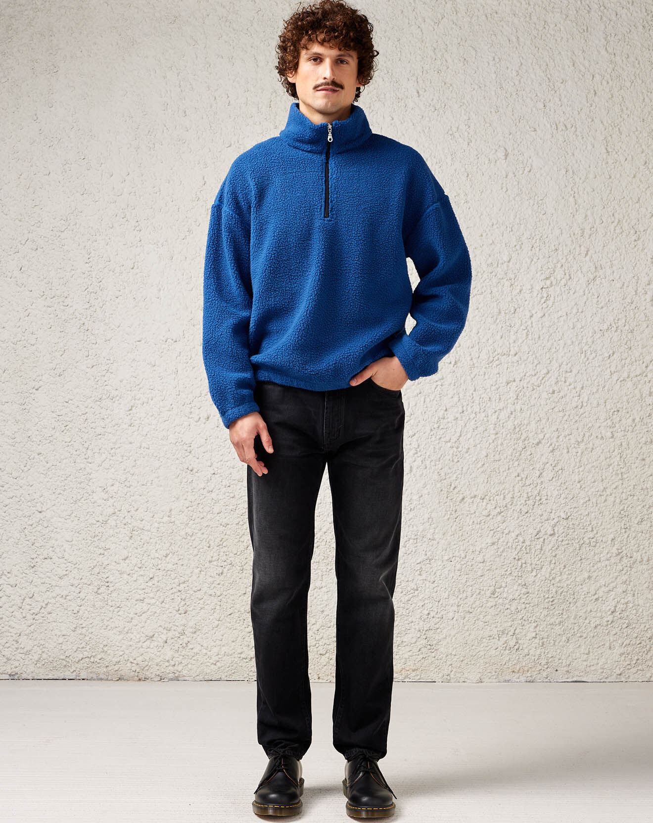 Bellerose Jean slim en Toile de Coton Peeg noir