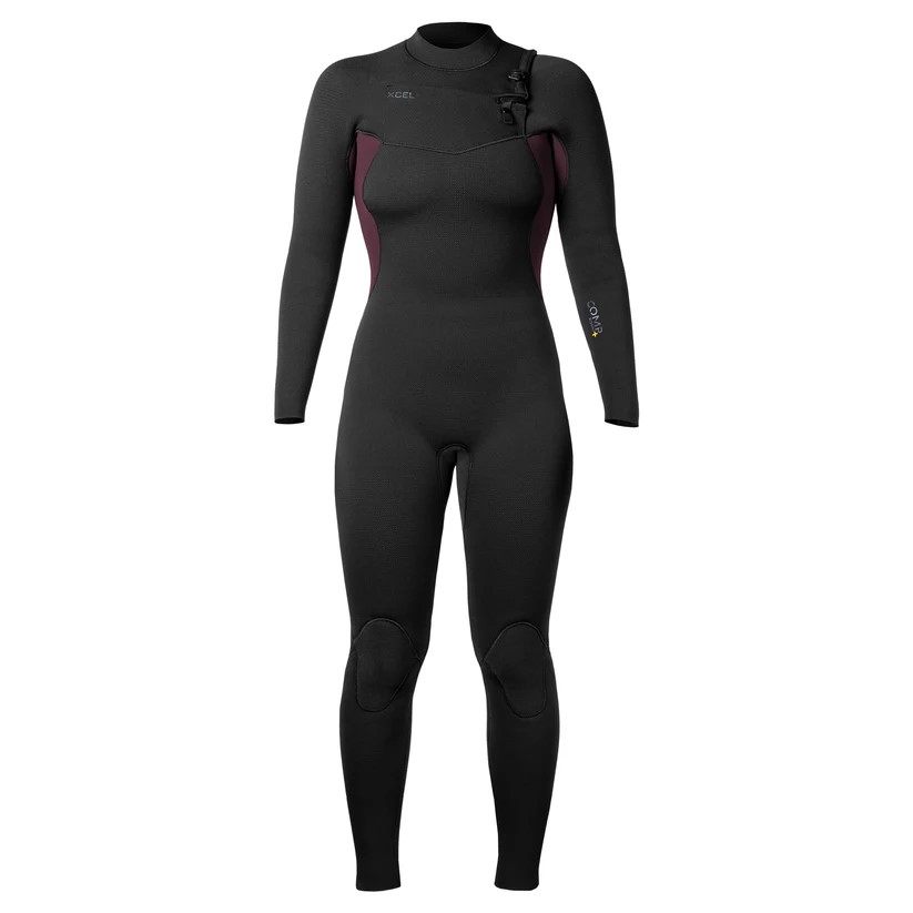 Xcel Combinaison Women 4/3 Comp Black / Merlot