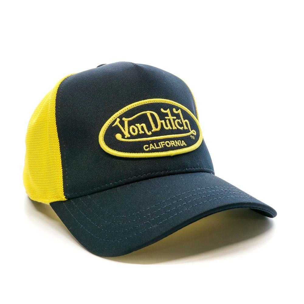 Von Dutch Casquette Jaune/Noire Homme Von Dutch Grafitti