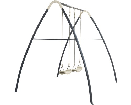 Axi dubbele schommel 210 x 210 x 217 cm metaal