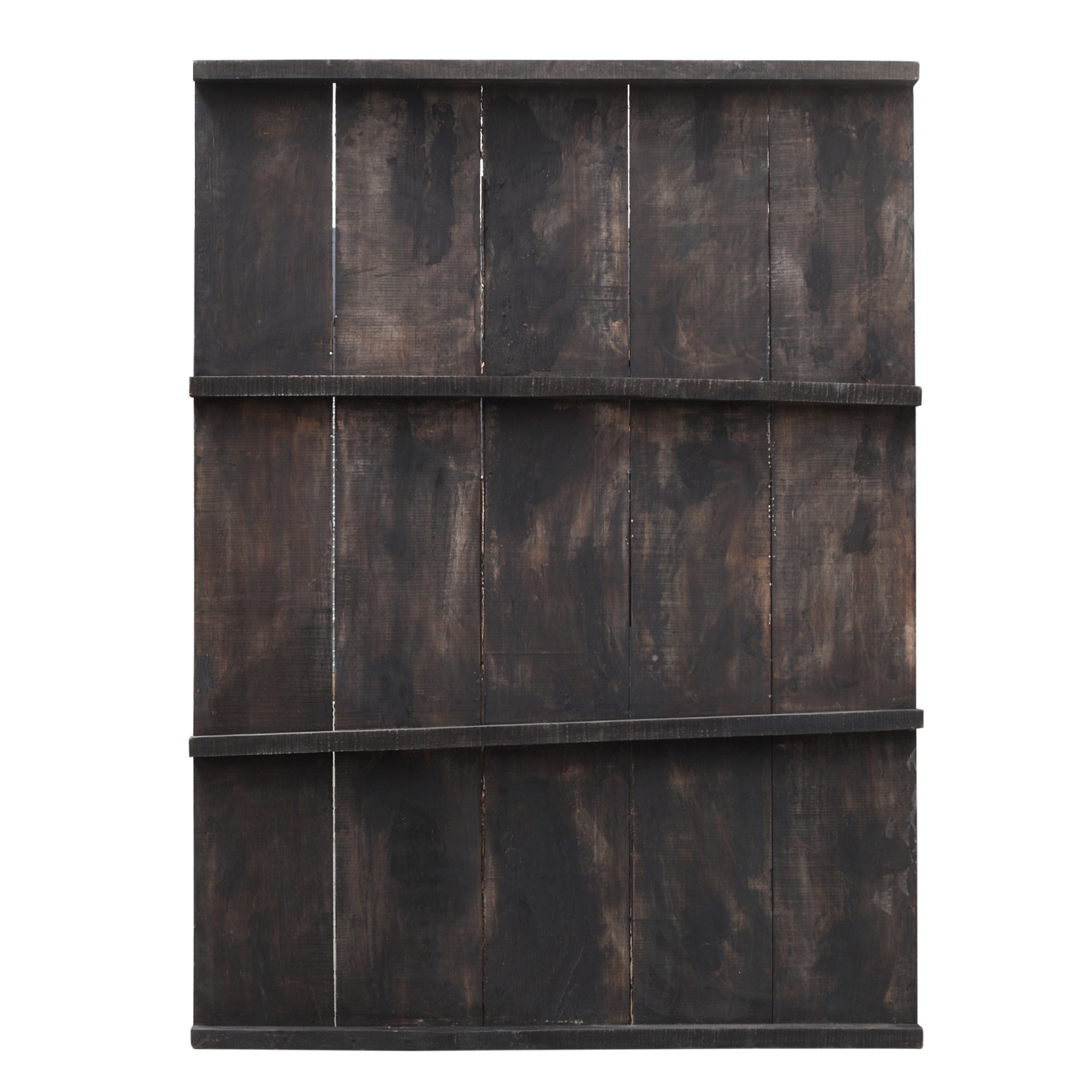 Wand-Paneel 'Buddha', schwarz / creme antik, B 150 cm, H 200 cm, T 5 cm von fischer's lagerhaus